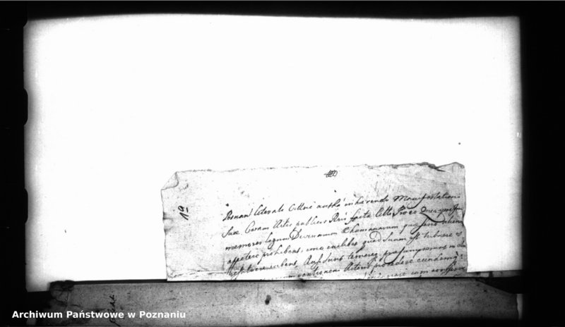 Obraz 6 z jednostki "Inscriptiones, resignationes [protocollon]"