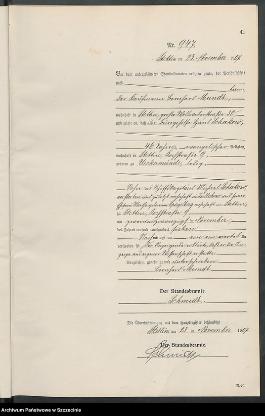image.from.unit.number "Sterbe-Register"