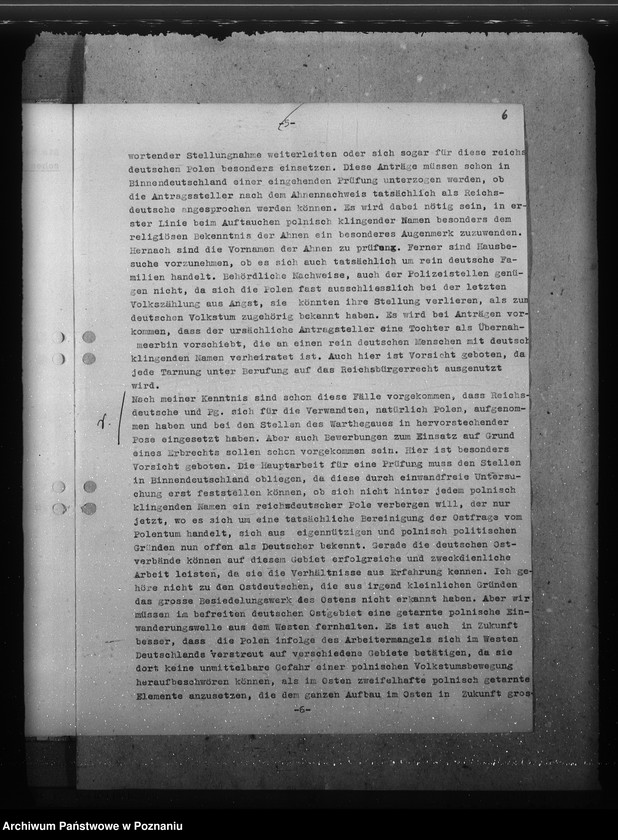 Obraz 10 z jednostki "Ostsperre für polnische Versippte"