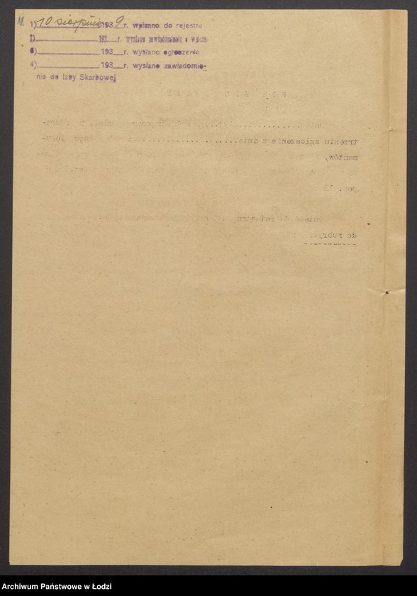 Obraz 20 z jednostki "Nuta Josek i Lajzer Krajcman Bracia Krajcman – sprzedaż materiałów wełnianych"