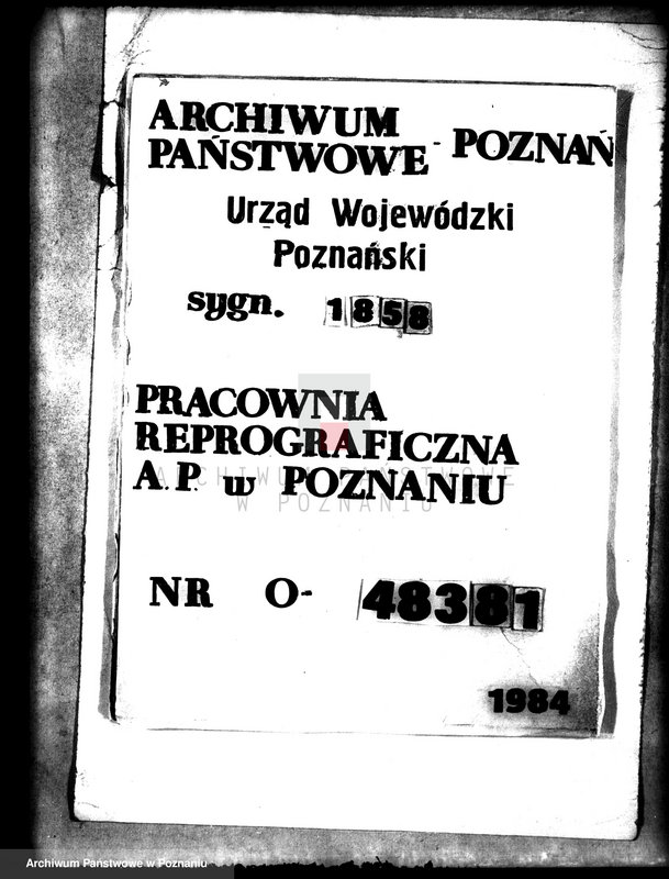 Obraz 1 z jednostki "Melioracje majątku państwowego Żółków"