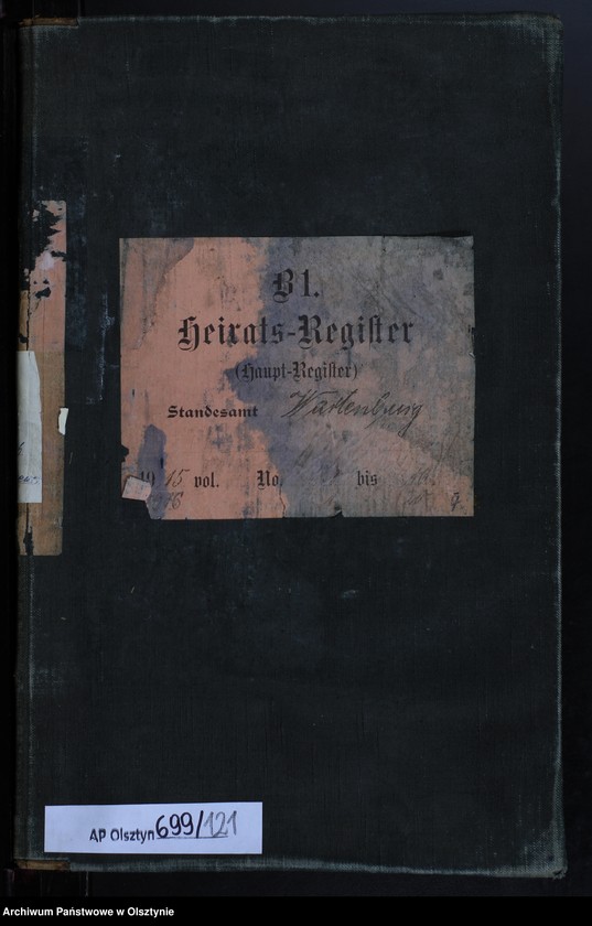 image.from.unit.number "Heirats-Haupt-Register Nr 1 - 16, 1-20"