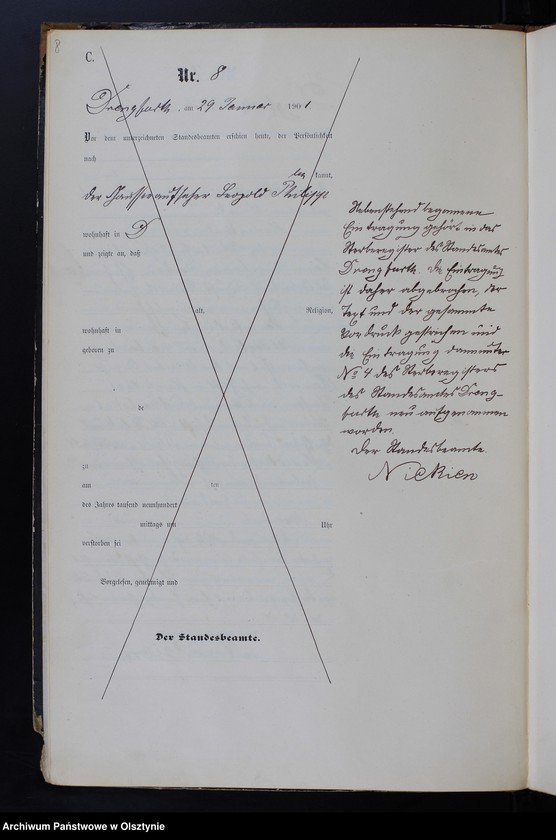 image.from.unit.number "Sterbe-Haupt-Register Nr 1 - 85"