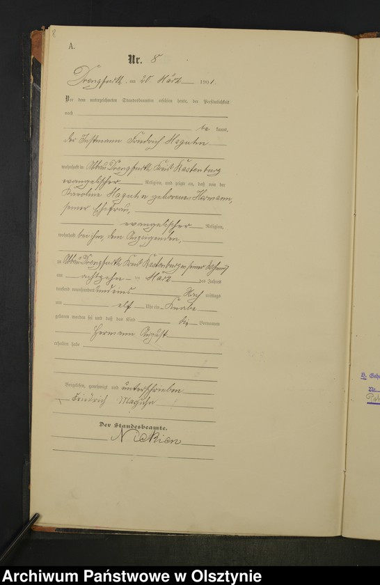image.from.unit.number "Geburts-Haupt-Register Nr 1 - 54"