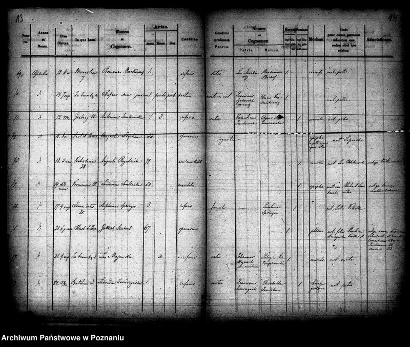 Obraz 8 z jednostki "Księga zgonów"