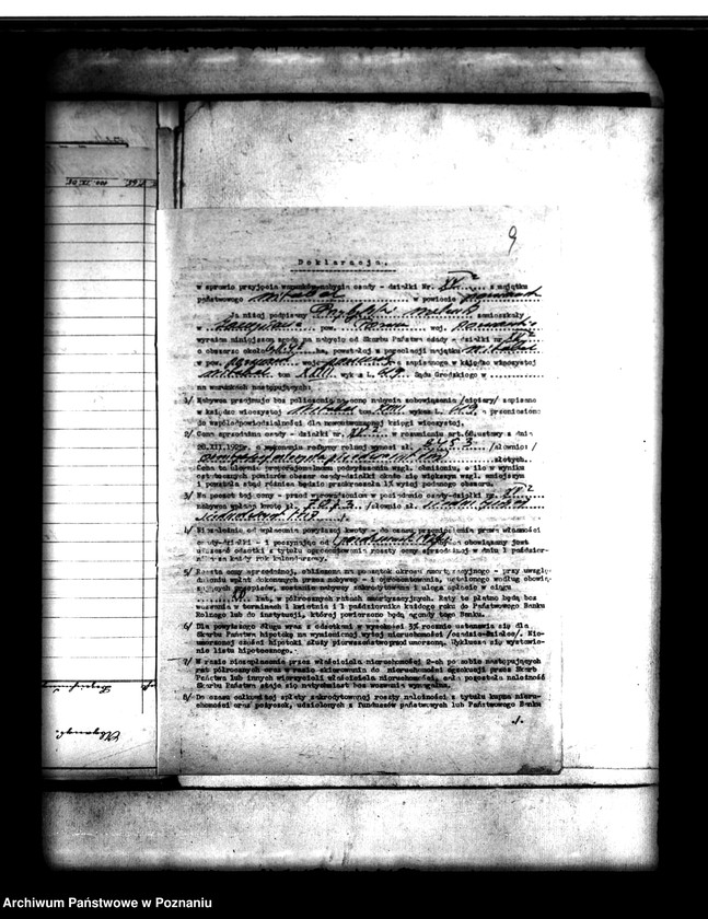 Obraz 13 z jednostki "Parcelacja lasu Witobel XV powiatu poznańskiego Walenty Przybylski"