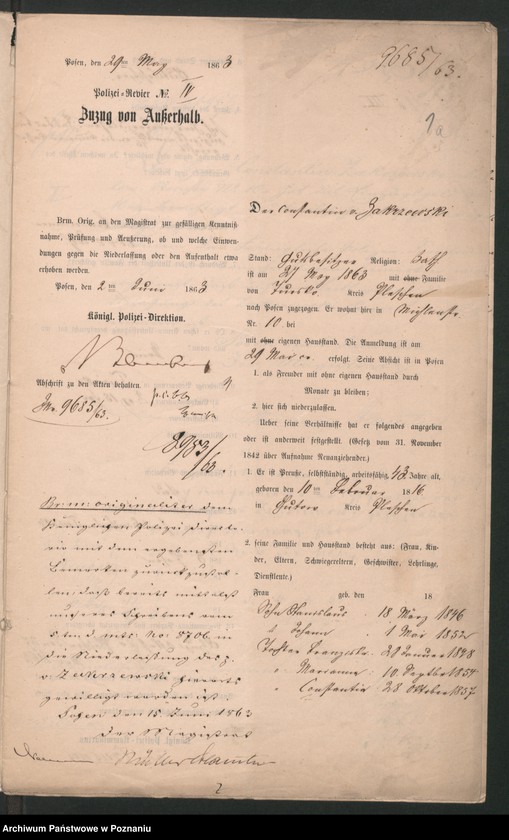 Obraz 5 z jednostki "A. betr. den Gutsbesitzer Konstantin von Zakrzewski von Tursko, Kreis Pleschew"