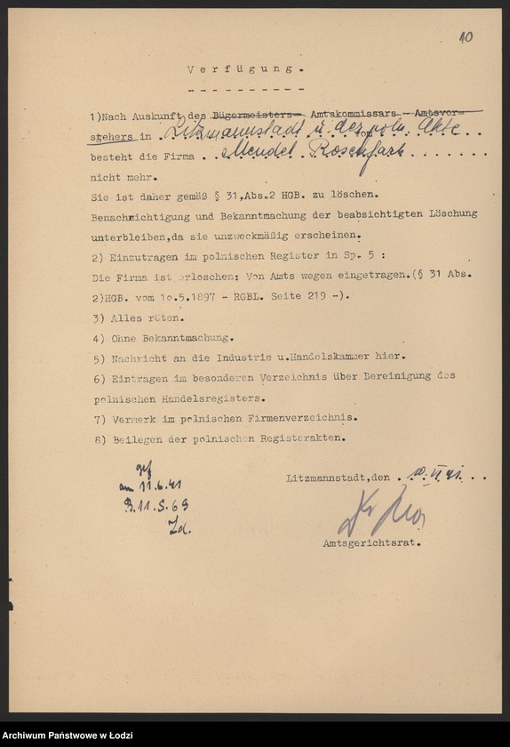 Obraz 12 z jednostki "Mendel Rosenfarb- sprzedaż nabiału"