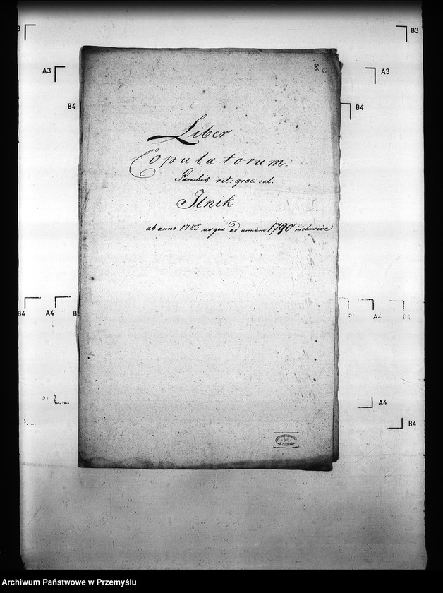 Obraz 11 z jednostki "[Kopie ksiąg metrykalnych parafii Ilnik (dekanat Turka)]"