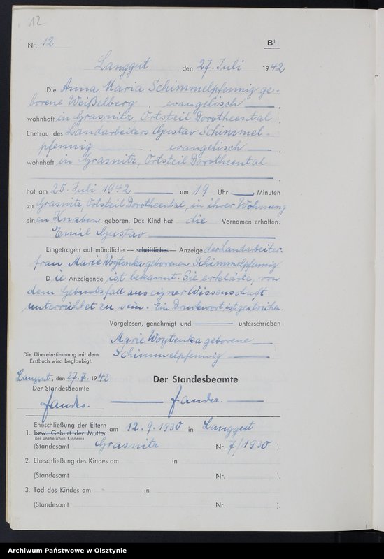 image.from.unit.number "Geburtenbuch/Zweitbuch/ Nr 1 - 18"