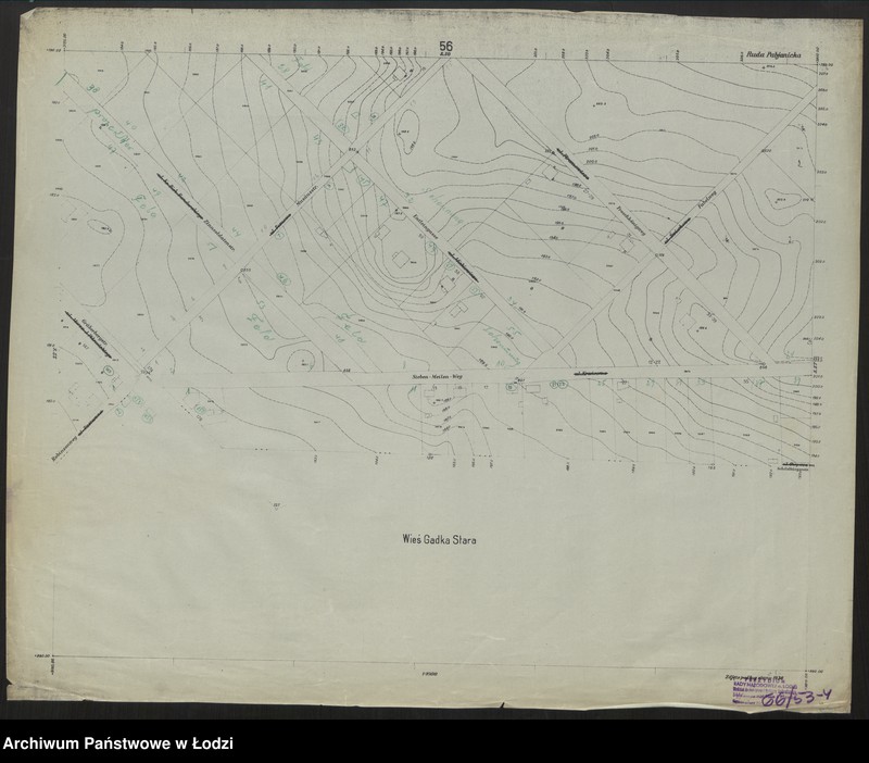 Obraz 4 z jednostki "Plan miasta Rudy Pabianickiej Sekcja 56"