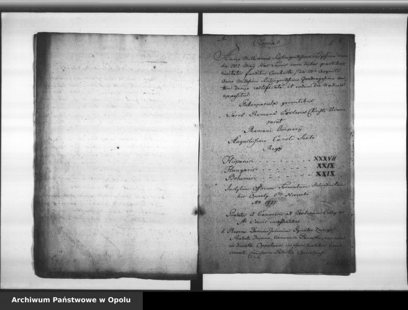 Obraz 9 z jednostki "Die im Jahre 1818 erfolgte Abnahme und Wiederaufsetzung des Knopfes auf dem hiesigen Rathaus - Thurme so wie die darinn gefundenen als auch jetzt wiederum hieneingethanen Nachrichten Vol. X"