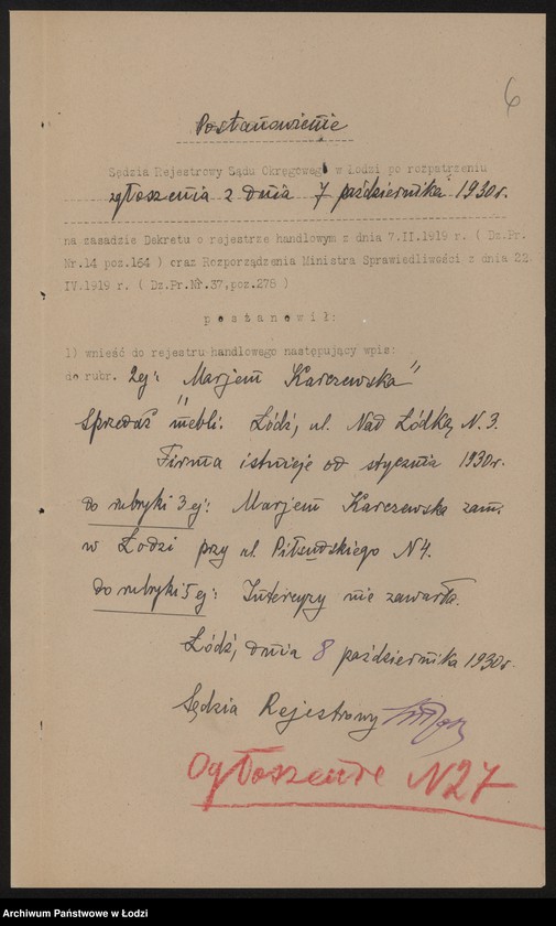 Obraz 8 z jednostki "Marjem Karczewska- sprzedaż mebli"