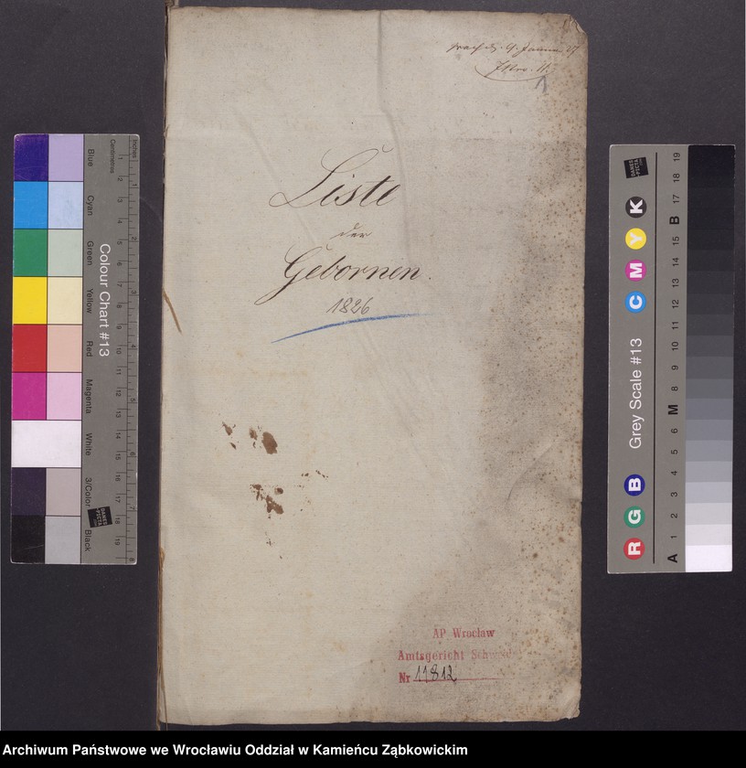 image.from.unit.number "Amtsgericht Schweidnitz Duplicate der Kirchenbücher von Würben"