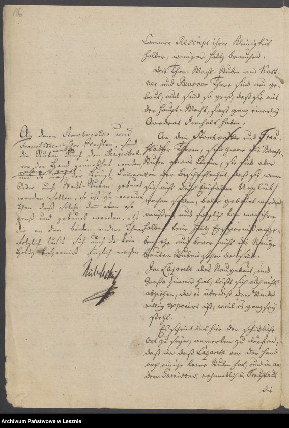 Obraz 18 z jednostki "[Akta betr. die vorhandenen Wacht - und Lazarettstuben]"