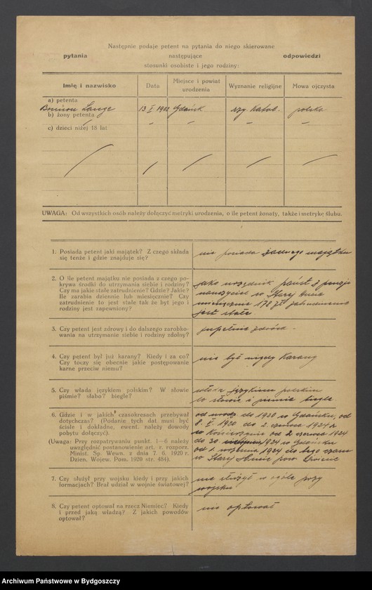 image.from.unit.number "Nadanie obywatelstwa polskiego Brunonowi Malesowi Langemu"