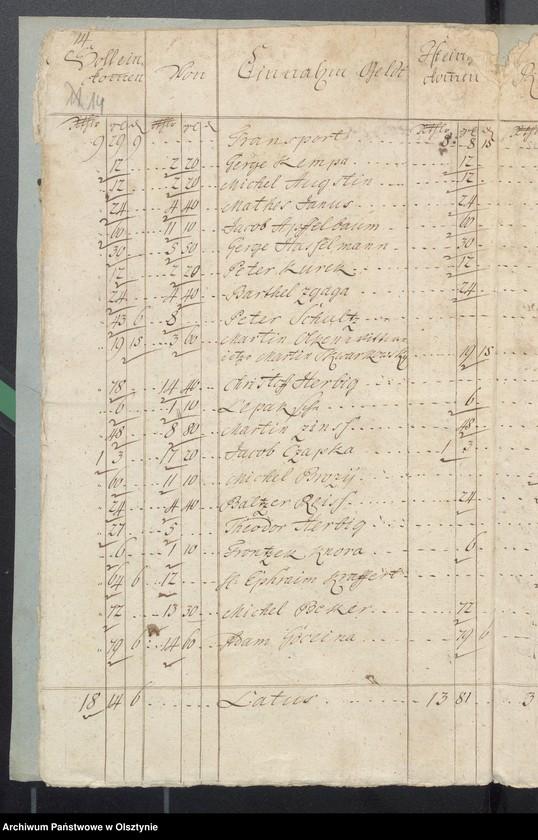 image.from.unit.number "Passenheimsche Hospital-Rechnung"