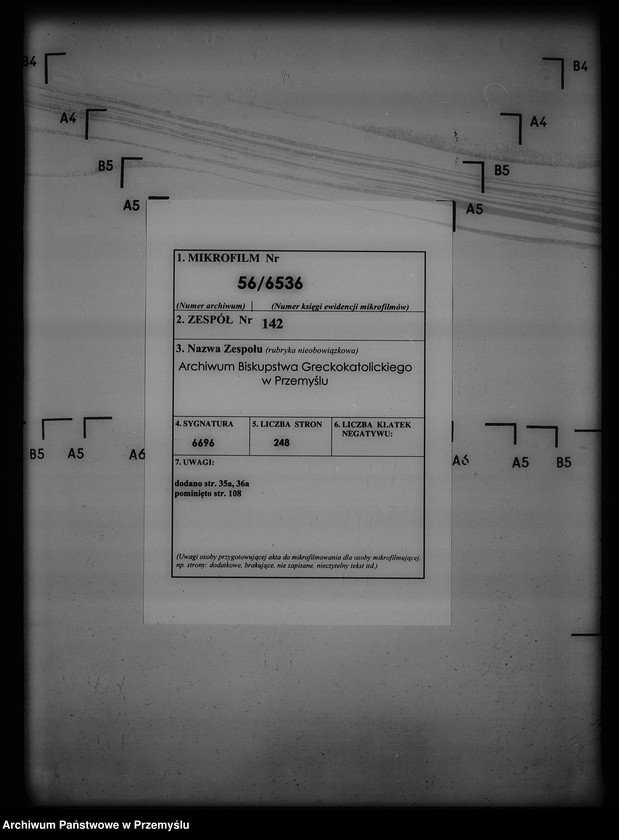 Obraz 2 z jednostki "[Kopie ksiąg metrykalnych parafii Piątkowa Ruska (dekanat Bircza)]"