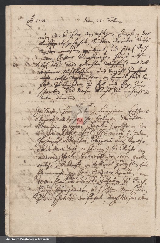 image.from.unit.number "Ratsprotokoll; język niemiecki, polski"