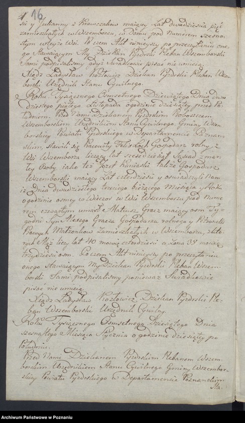 Obraz 18 z jednostki "Księga Aktów Urodzenia tudzież Księga Aktów Zejścia."