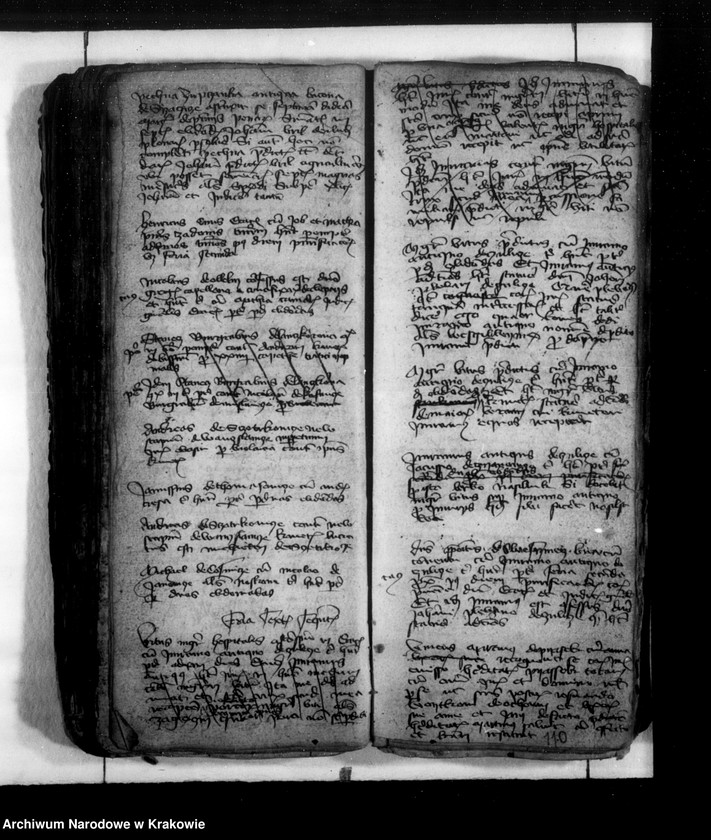 Obraz 7 z kolekcji "Wydane drukiem. Edycje źródłowe materiałów archiwalnych z zasobu ANK. cz. 2; Acta castrensia (inducta) 1407 - 1409111"