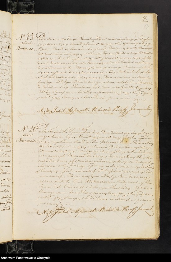 image.from.unit.number "Duplikat Parafii Janowieckiej w Powiecie Mławskim Gubernii Płockiej na Rok 1852"