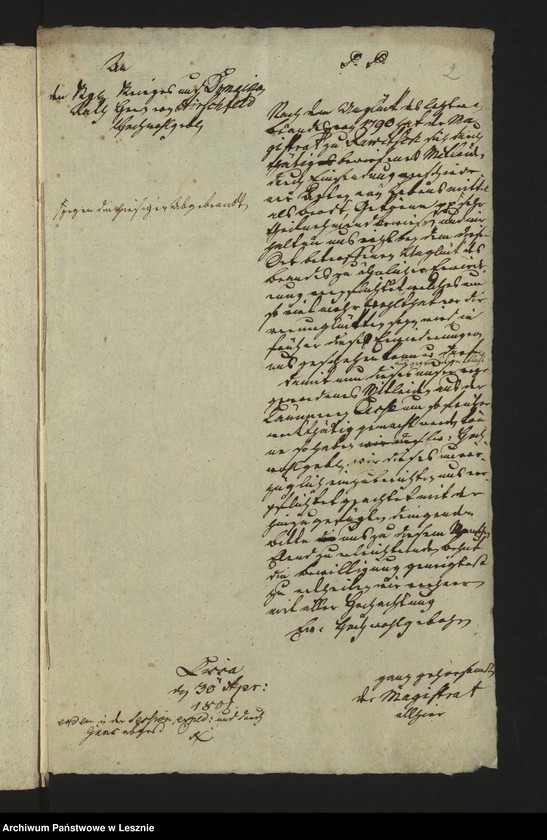 Obraz 4 z jednostki "[Die Unterstützung der Rawitscher Abgebrannten aus der Kämmereikasse]"