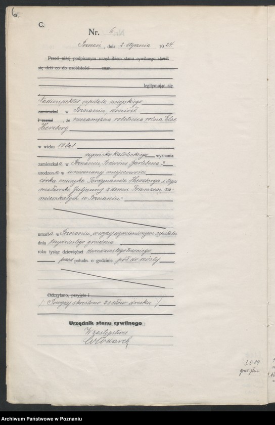 image.from.unit.number "Księga miejscowa zgonów tom I [Rejestr główny zgonów]"