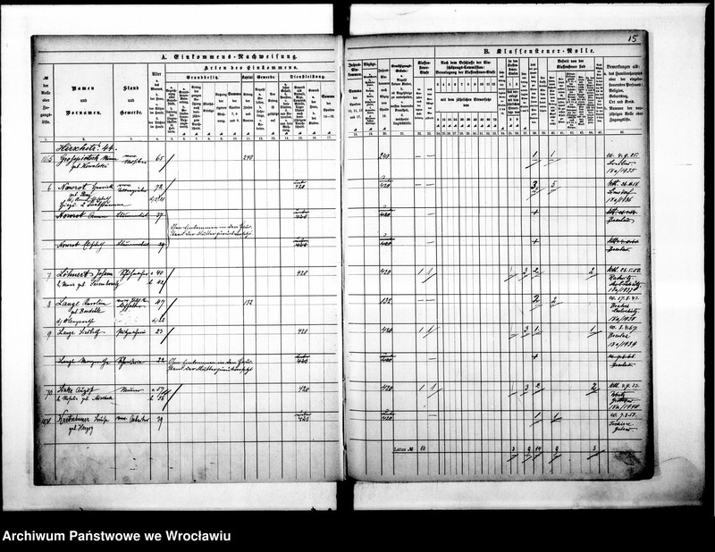 image.from.unit.number "Klassensteuerolle nebst Einkommens Nachweisung"