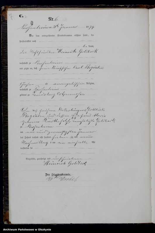 image.from.unit.number "Sterbe-Haupt-Register Nr 1 - 54"