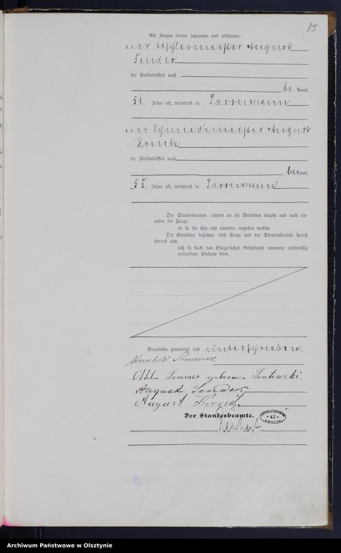 image.from.unit.number "Heiraths-Haupt-Register Nr 1 - 15"