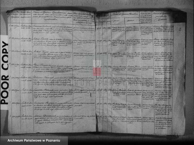 Obraz 3 z jednostki "Liber baptisatorum, copulatorum, mortuorum"