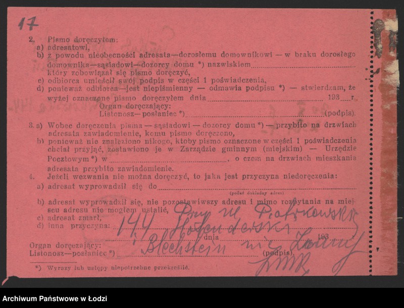 Obraz 19 z jednostki "Pinkus Holenderski, Hersz Leibus Blechstein- fabrykacja i sprzedaż wyrobów pończoszniczych"