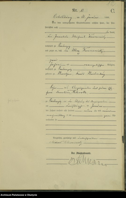 image.from.unit.number "Sterbe-Haupt-Register Nr 1 - 52"