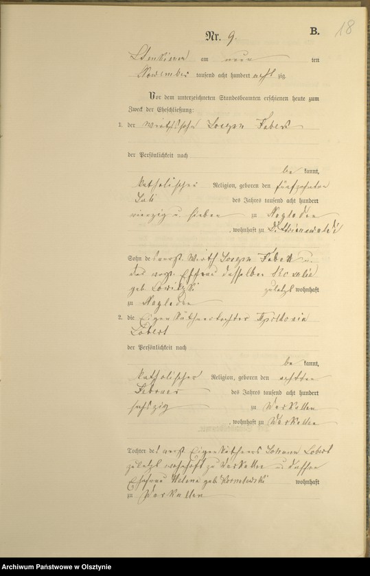 image.from.unit.number "Heiraths-Haupt-Register Nr 1 - 14"