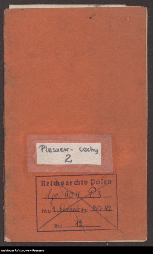 Obraz z jednostki "Statut cechu kowalskiego w Pleszewie"