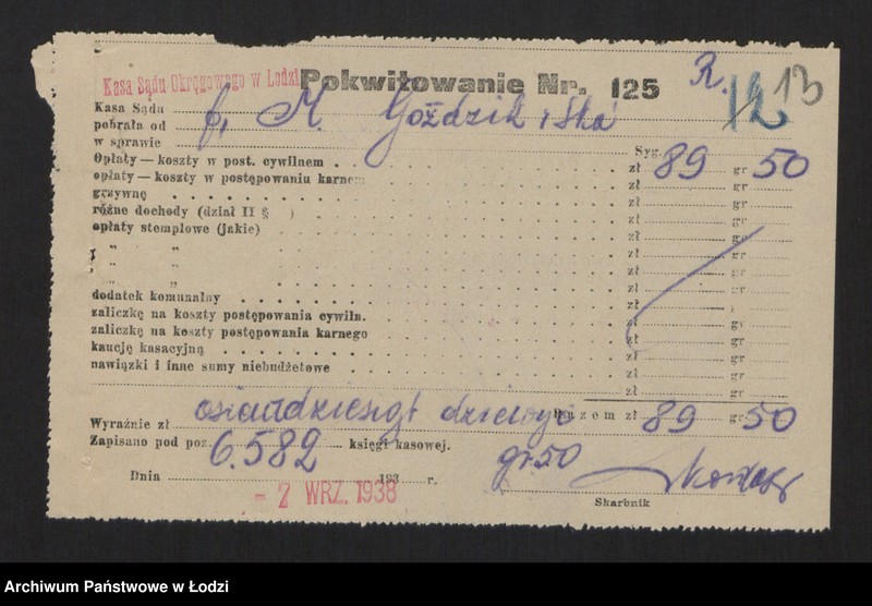 Obraz 15 z jednostki "Mojżesz Goździk, Beniamin Goździk, Abram Jakub Goździk, Mendel Wolf Cytner- sprzedaż manufaktury"