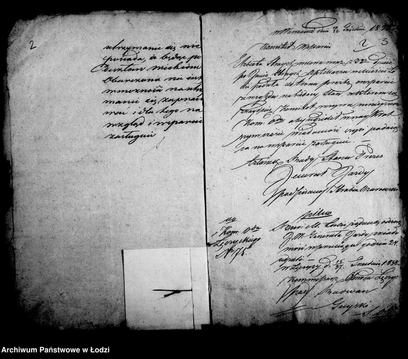 Obraz 7 z jednostki "Akta tyczące się zanoszenia próśb do tronu"