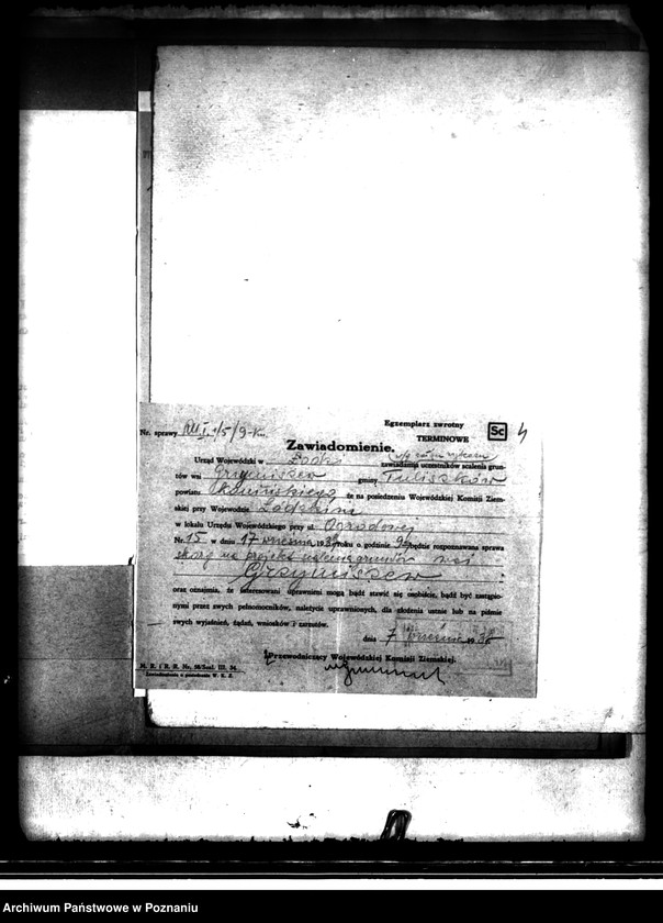 image.from.unit.number "Regulacja hipoteczna scalonych gruntów wsi Grzymiszew powiatu konińskiego"