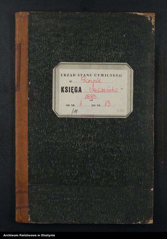 image.from.unit.number "Heiraths-Neben-Register Nr 1 - 13"