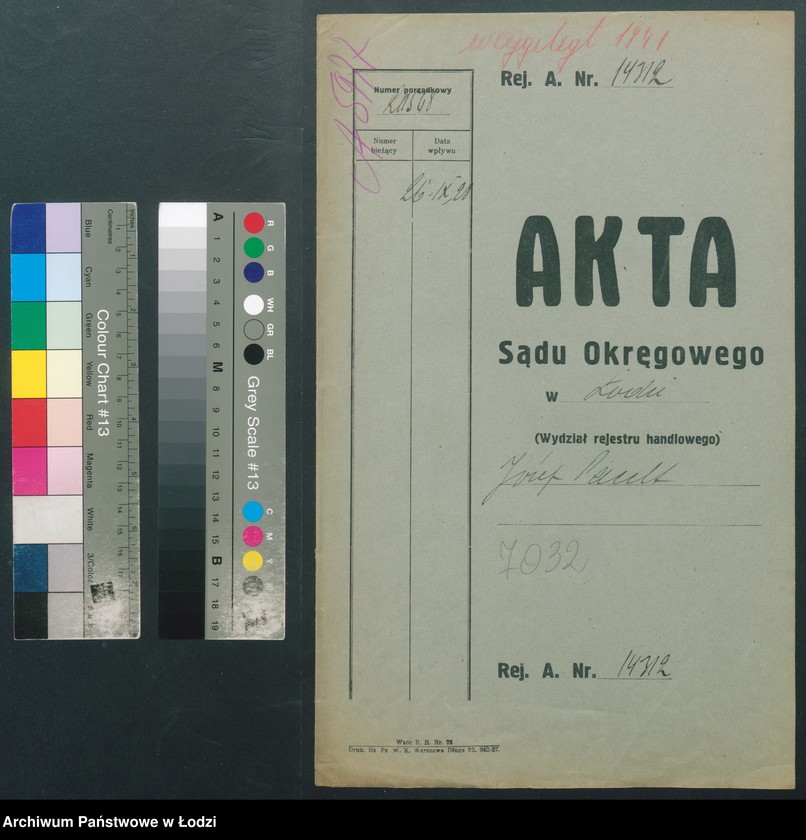 Obraz 2 z jednostki "Józef Paccelt- tkalnia ręczna zarobkowa i wyrób przyborów tkackich"