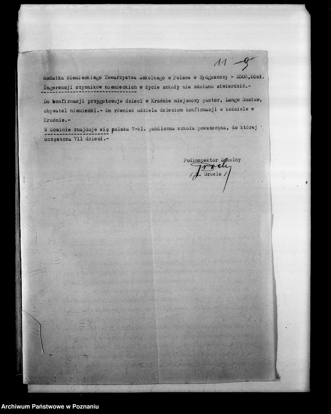 Obraz 15 z jednostki "Prywatna Szkoła Powszechna z niemieckim językiem nauczania Mosina powiat Śrem"