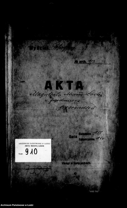 Obraz 4 z jednostki "Akta w przedmiocie przesiedleń"