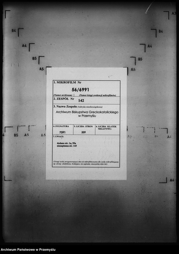 Obraz 2 z jednostki "[Kopie ksiąg metrykalnych parafii Nowa Wieś z filią Łosie (dekanat Muszyna)]"