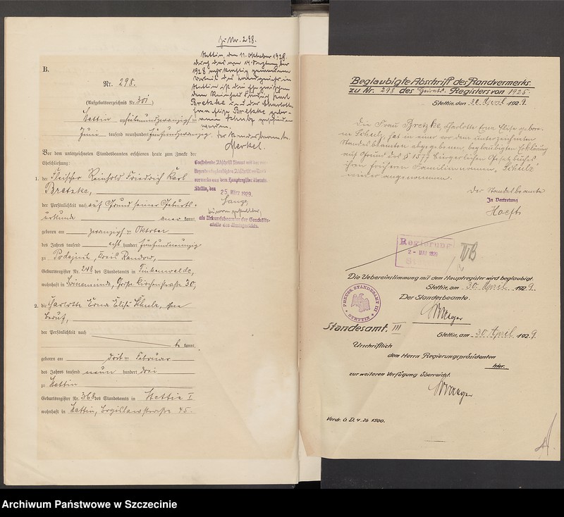 image.from.unit.number "Heiratsregister"