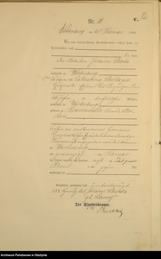 image.from.unit.number "Sterbe-Haupt-Register Nr 1 - 190"