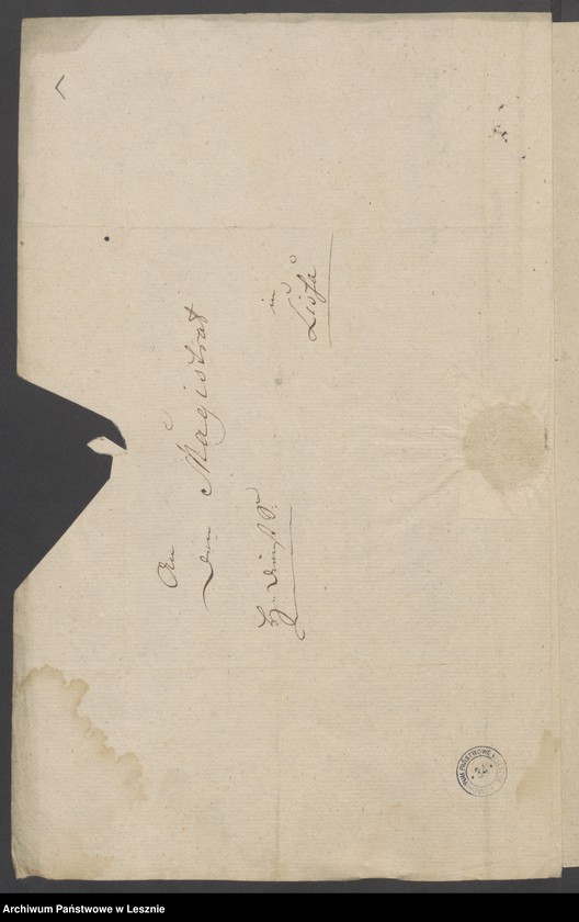 image.from.unit.number "[Reskript vom 13 September 1794 betr. die städtische Einguartierung]"