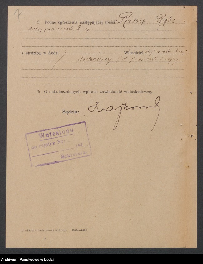 Obraz 9 z jednostki "Rudolf Ryks - sklep kolonialny"