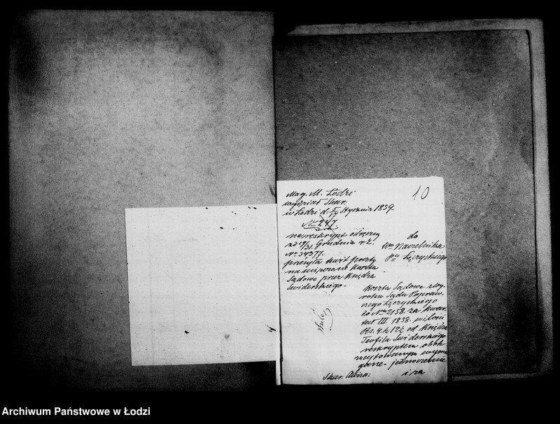 Obraz 11 z jednostki "Akta w przedmiocie awizacji"