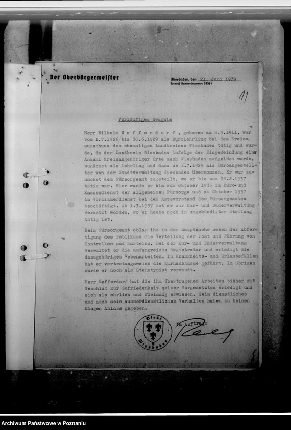 Obraz 15 z jednostki "Nefferdorf, Wilhelm - urzędnik miejski w Łęczycy"